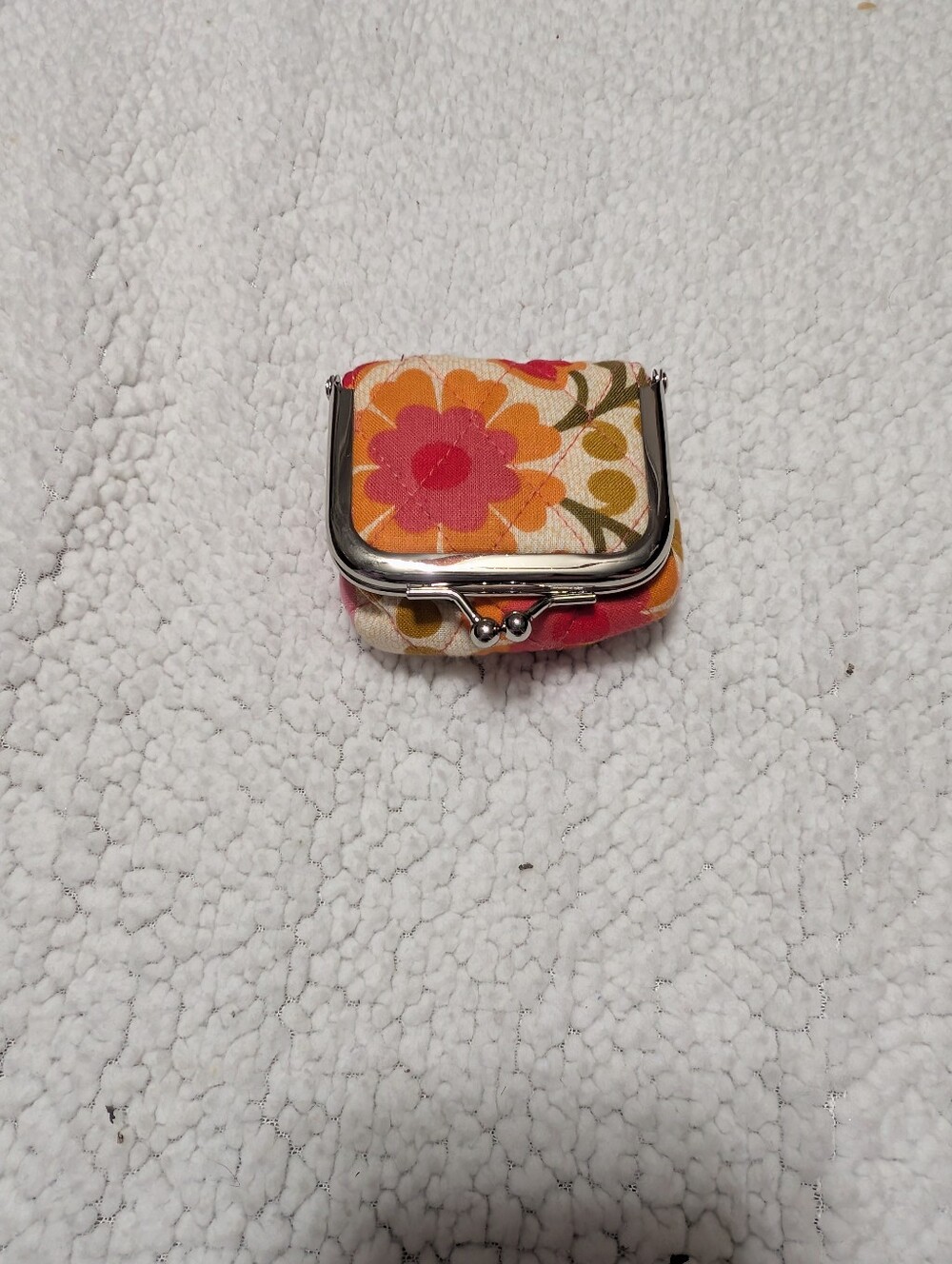 Vera Bradley Folkloric Snap Change Purse.
